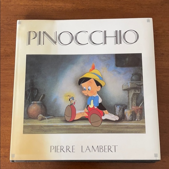 Disney Artist signed Pinocchio Pierre lambert animation book films - Picture 1 of 16